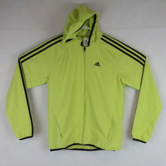 lime green adidas jacket